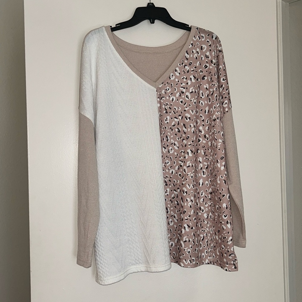 Half and Half Sweater